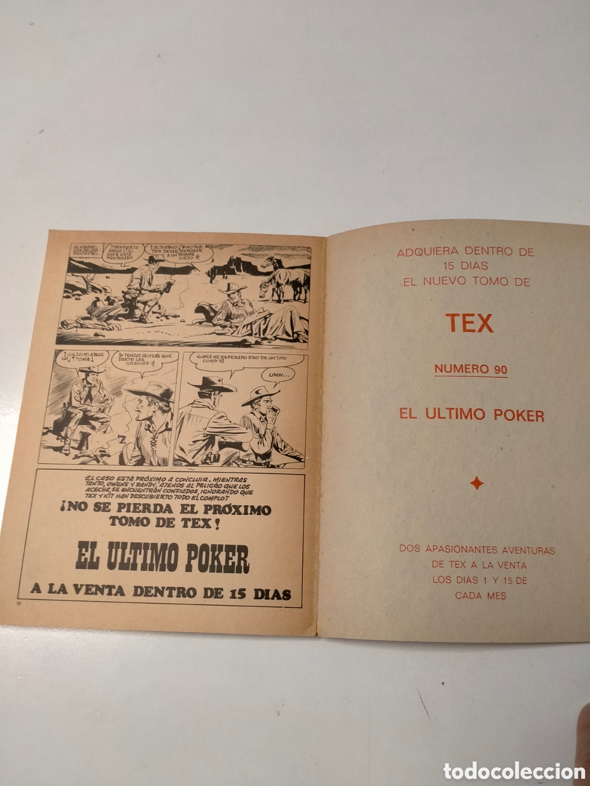 C&oacute;mics: TEX N&Uacute;MERO 89 BURU LAN EDICIONES A&Ntilde;O 1974 - Foto 10