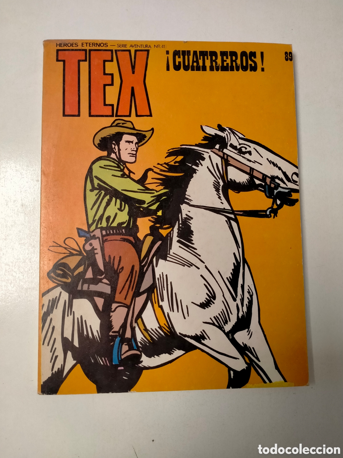 C&oacute;mics: TEX N&Uacute;MERO 89 BURU LAN EDICIONES A&Ntilde;O 1974