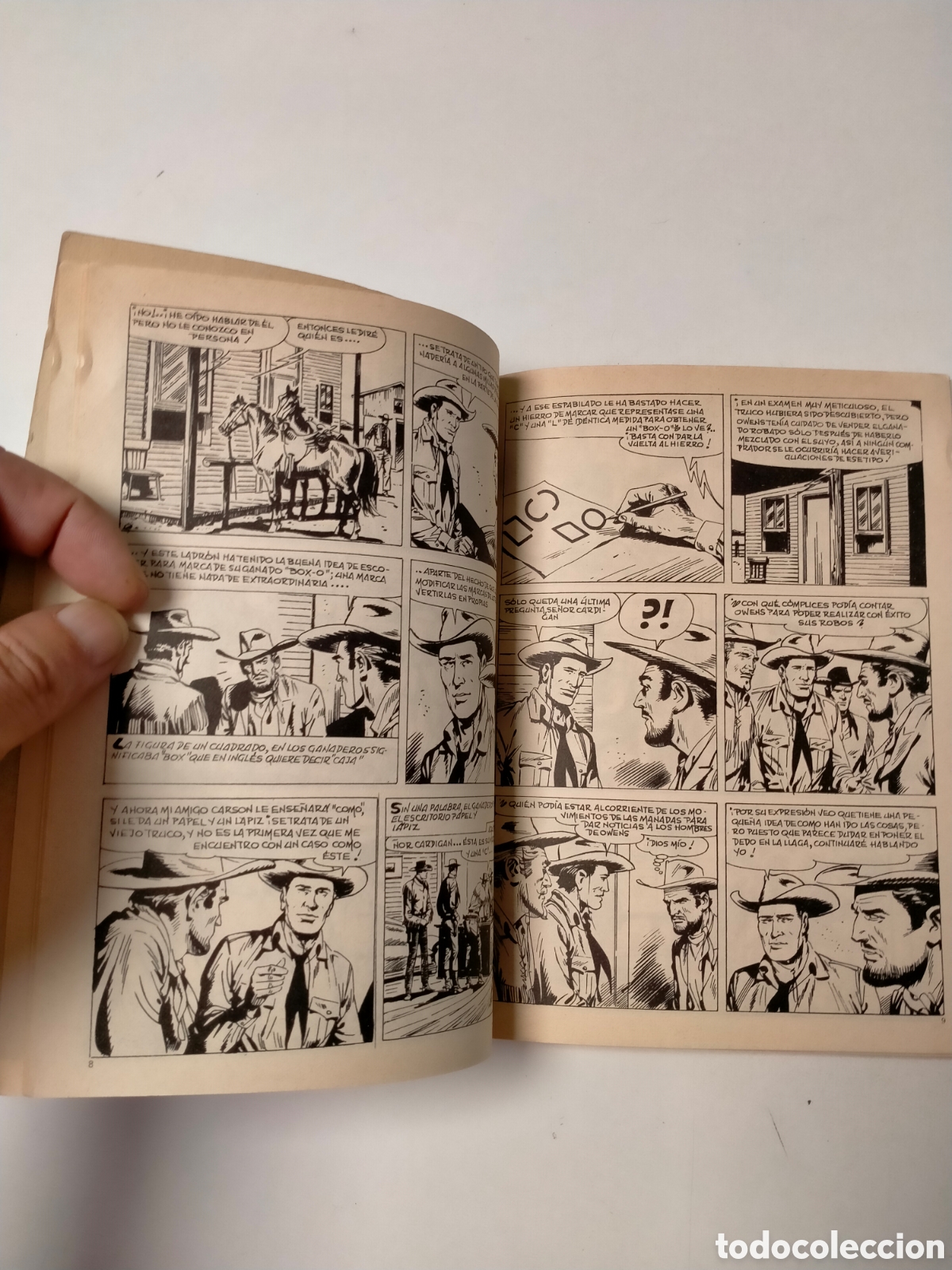 C&oacute;mics: TEX N&Uacute;MERO 90 BURU LAN EDICIONES A&Ntilde;O 1974 - Foto 6