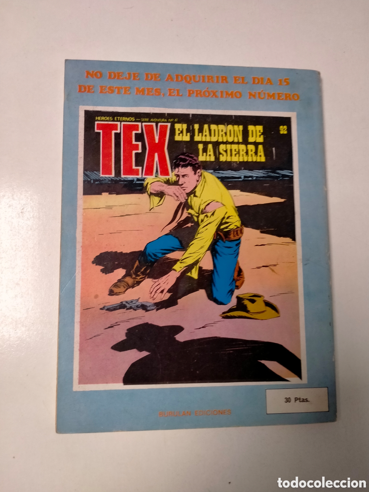 C&oacute;mics: TEX N&Uacute;MERO 91 BURU LAN EDICIONES A&Ntilde;O 1974 - Foto 2