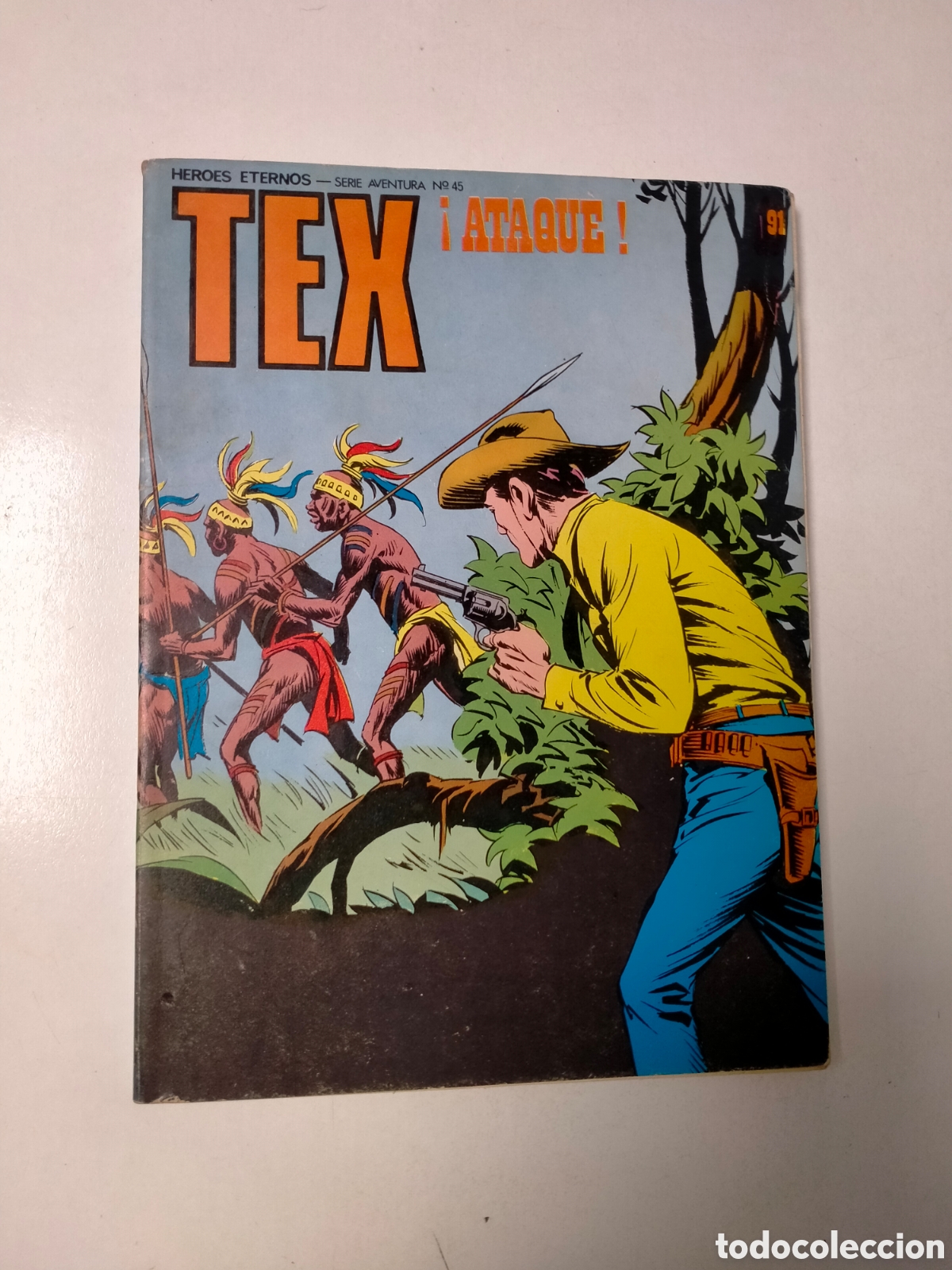 C&oacute;mics: TEX N&Uacute;MERO 91 BURU LAN EDICIONES A&Ntilde;O 1974 - Foto 1