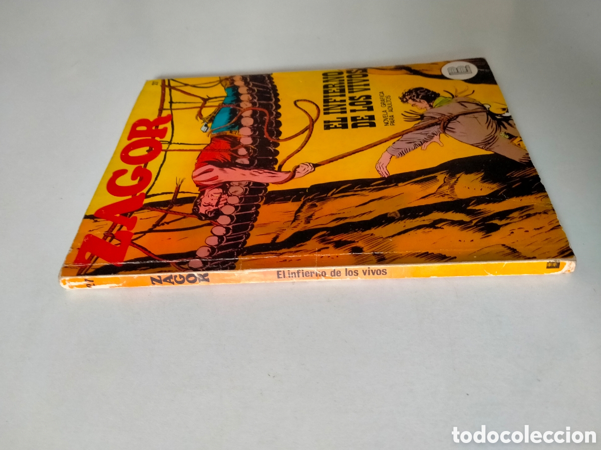 C&oacute;mics: ZAGOR N&Uacute;MERO 27 BURU LAN EDICIONES A&Ntilde;O 1972 - Foto 3