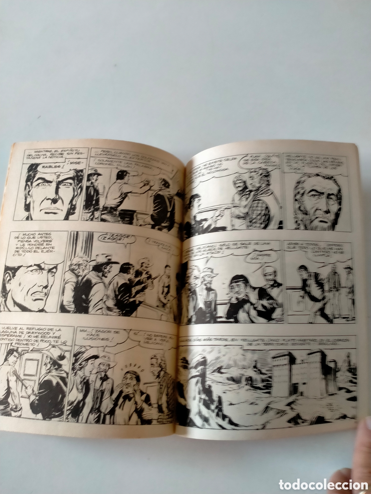 C&oacute;mics: ZAGOR N&Uacute;MERO 27 BURU LAN EDICIONES A&Ntilde;O 1972 - Foto 9
