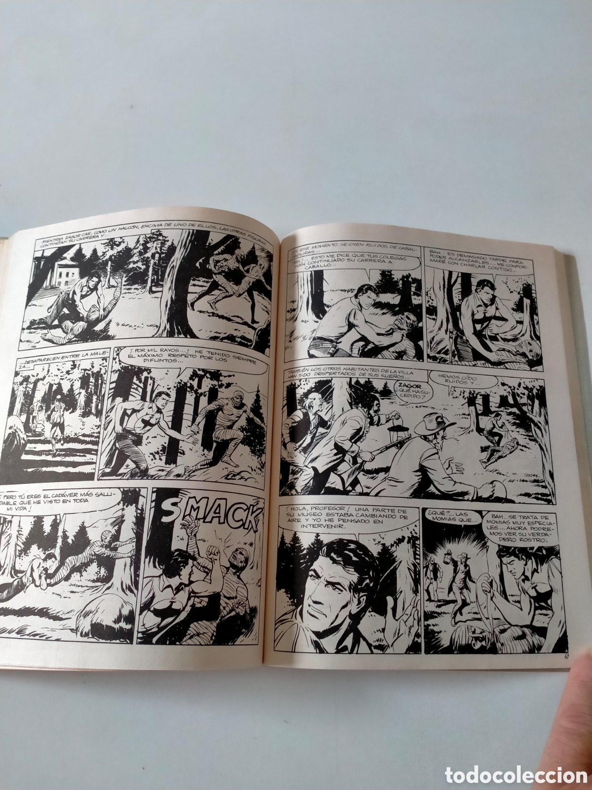 C&oacute;mics: ZAGOR N&Uacute;MERO 29 BURU LAN EDICIONES A&Ntilde;O 1972 - Foto 9