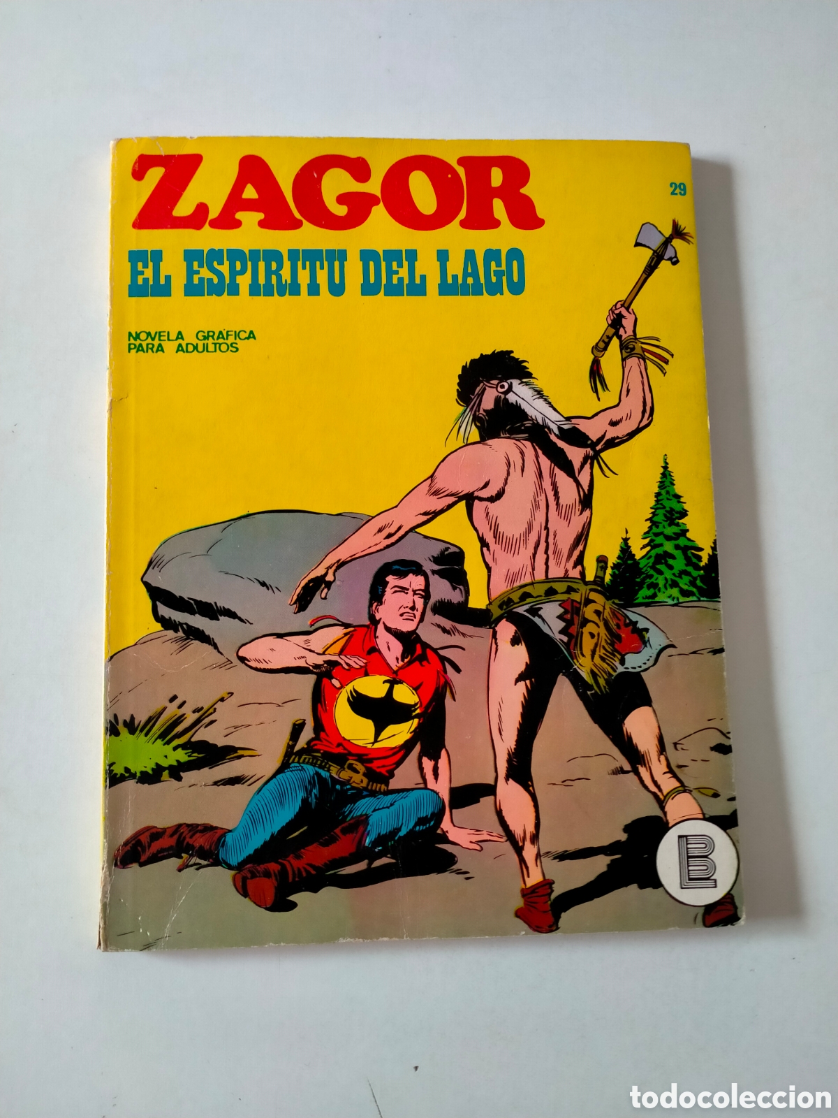 C&oacute;mics: ZAGOR N&Uacute;MERO 29 BURU LAN EDICIONES A&Ntilde;O 1972 - Foto 1