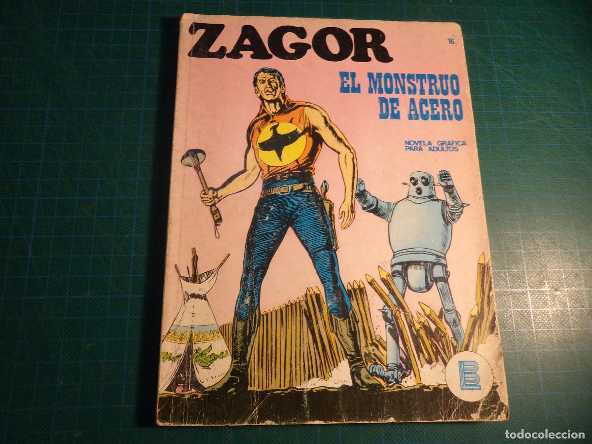 C&oacute;mics: Zagor. N&ordm; 16. Buru Lan. Con se&ntilde;ales de uso.