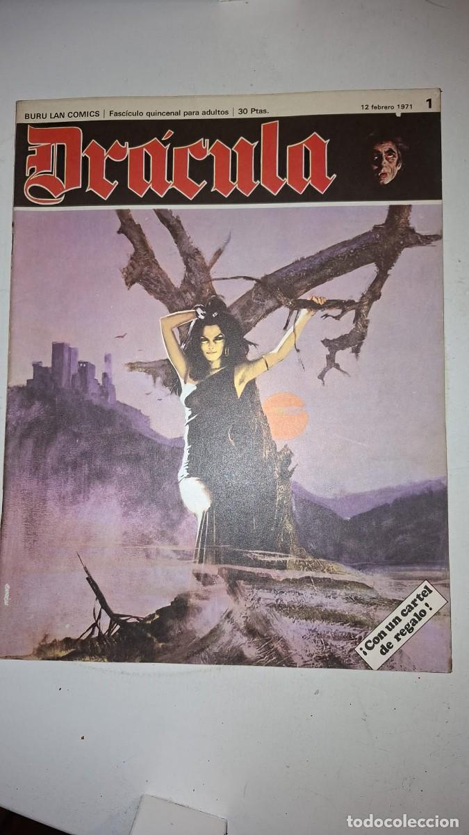 C&oacute;mics: Lote Fasc&iacute;culos Dr&aacute;cula Burulan (1 a 8)