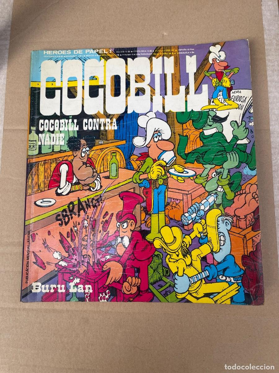 C&oacute;mics: COCOBILL - COCOBILL CONTRA NADIE - JACOVITTI - H&Eacute;ROES DE PAPEL 2 - A&Ntilde;O 1973 buen ESTADO