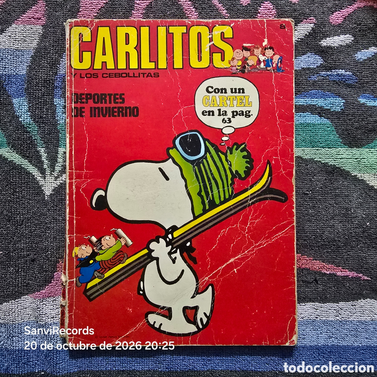 C&oacute;mics: CARLITOS Y LOS CEBOLLITAS 8: DEPORTE DE INVIERNO (BURU LAN)