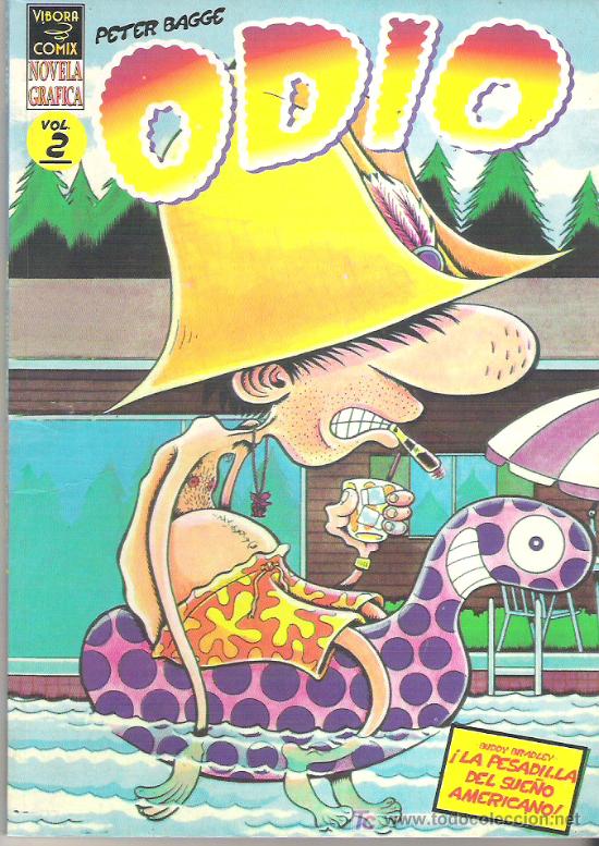 C&oacute;mics: ODIO / AUTOR : PETER BAGGE ***VOL 2 ***1995 VIBORA COMIX - Foto 1
