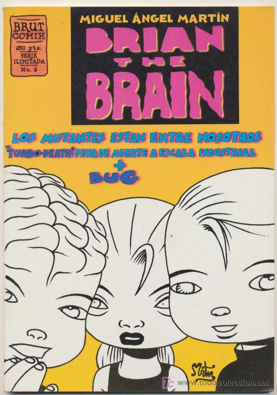 C&oacute;mics: Brut Comix n&ordm; 2. Brian The Brain - Foto 1
