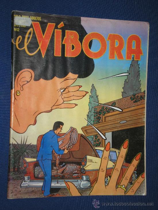C&oacute;mics: EL V&Iacute;BORA N&ordm; 42 - EDICIONES LA C&Uacute;PULA - PORTADA: ROGER - Foto 1
