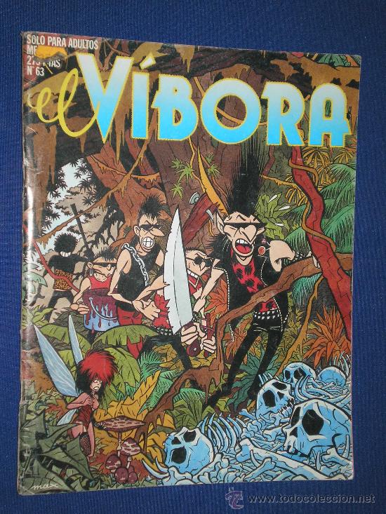 C&oacute;mics: EL V&Iacute;BORA N&ordm; 63 - EDICIONES LA C&Uacute;PULA - PORTADA: MAX - Foto 1