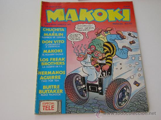 C&oacute;mics: MAKOKI. N&ordm; 5. A&Ntilde;O 1983 - Foto 1