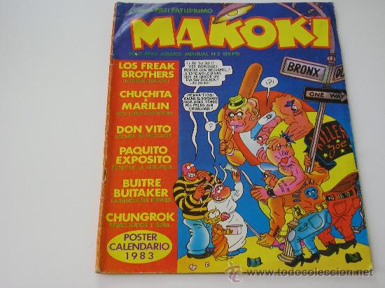C&oacute;mics: MAKOKI. N&ordm; 3. A&Ntilde;O 1982 - Foto 1