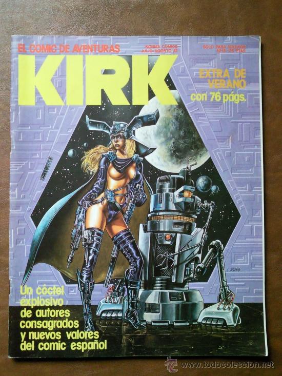 C&oacute;mics: comix, kirk, metal hurlant,rambla. lote  vintage - Foto 7