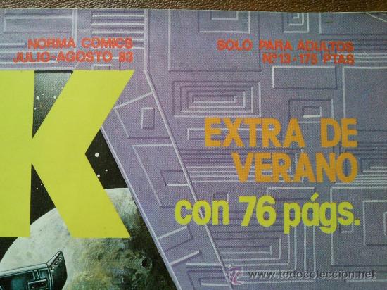 C&oacute;mics: comix, kirk, metal hurlant,rambla. lote  vintage - Foto 8