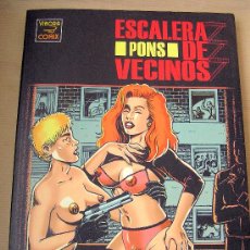 Comics: ALFREDO PONS – ESCALERA DE VECINOS – LA CÚPULA 1ª EDICIÓN AÑO 2004 – NUEVO (PRECINTADO). Lote 240151310