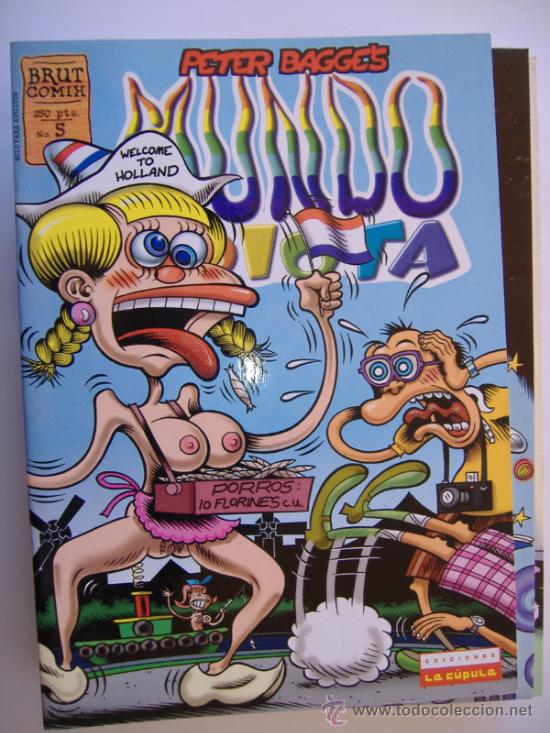 C&oacute;mics: BRUT COMIX.MUNDO IDIOTA N&ordm;5.PETER BAGGE - Foto 1