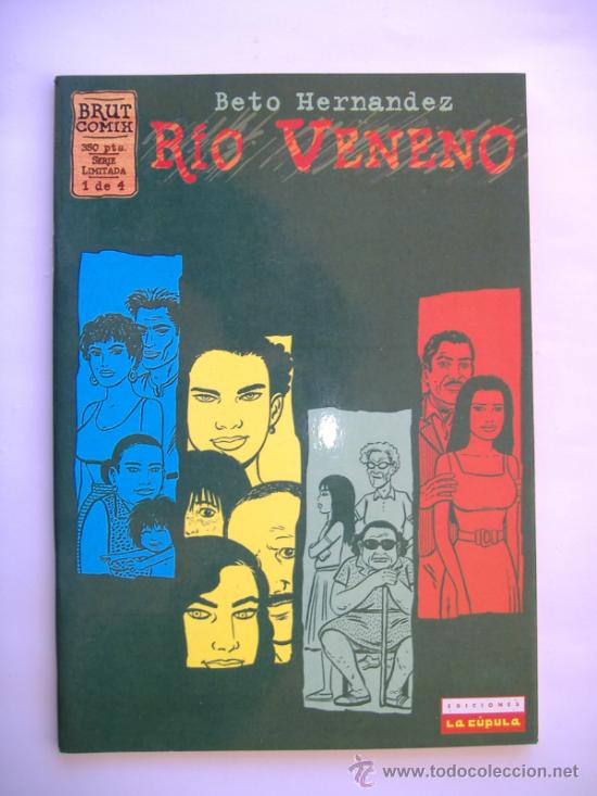C&oacute;mics: BRUT COMIX..RIO VENENO.BETO HERNANDEZ - Foto 1