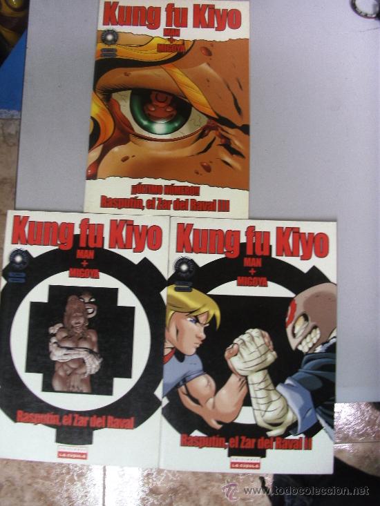 C&oacute;mics: KUNG FU KIYO &iexcl; COMPLETA 3 NUMEROS ! MAN + MIGOYA / LA CUPULA - Foto 1