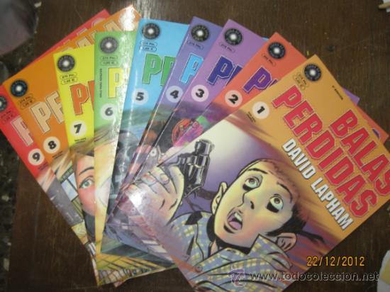C&oacute;mics: BALAS PERDIDAS. DAVID LAPHAM. DEL N&ordm;1 AL N&ordm;10 - Foto 1