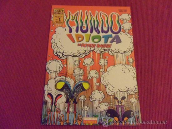 C&oacute;mics: mundo idiota  - peter bagge-  brut comix  la cupula - Foto 1