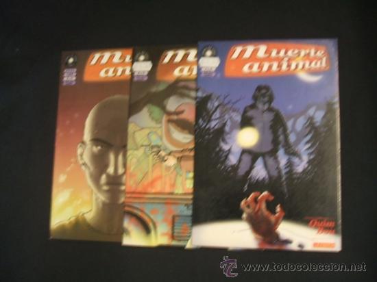 C&oacute;mics: COLECCION COMPLETA - 3 EJEMPLARES - MUERTE ANIMAL - EDICIONES LA CUPULA - - Foto 1