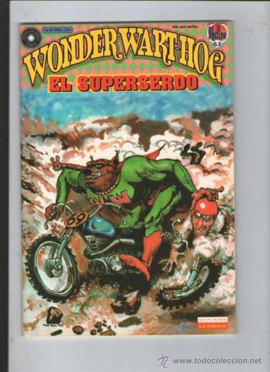 C&oacute;mics: WONDER WART-HOG. EL SUPERSERDO 3 .GILBERT SHELTON -A2 - Foto 1