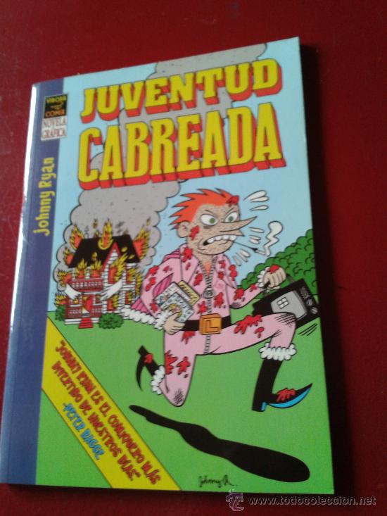 C&oacute;mics: Novela gr&aacute;fica Juventud cabreada johnny ryan V&iacute;bora C&oacute;mix - Foto 1