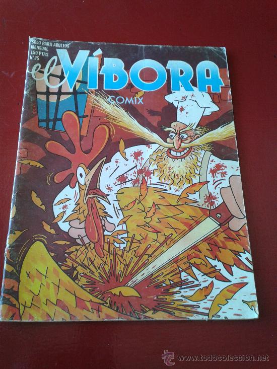 C&oacute;mics: El V&iacute;bora c&oacute;mic underground n&uacute;mero  25 - Foto 1
