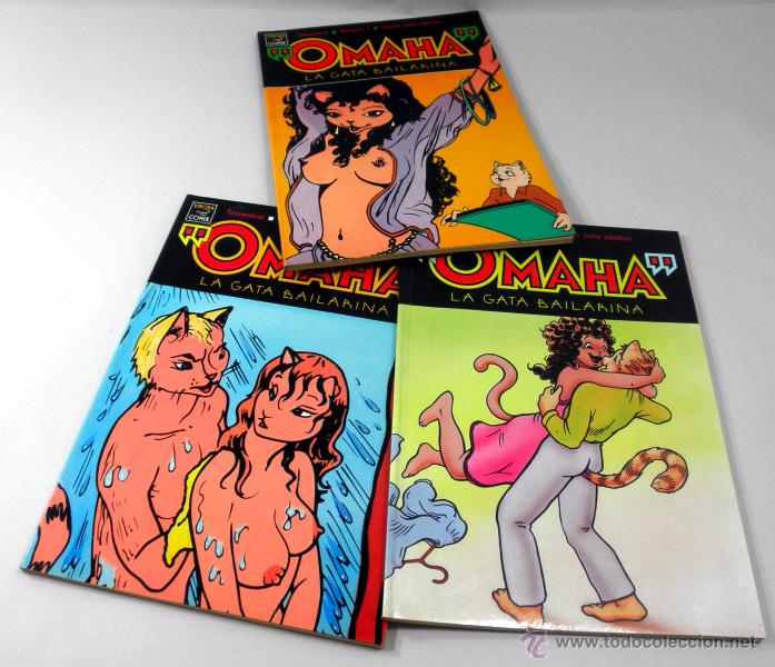C&oacute;mics: LOTE DE 3 COMICS * OMAHA LA GATA BAILARINA NUMEROS 1 * 2 * 3 - Foto 2