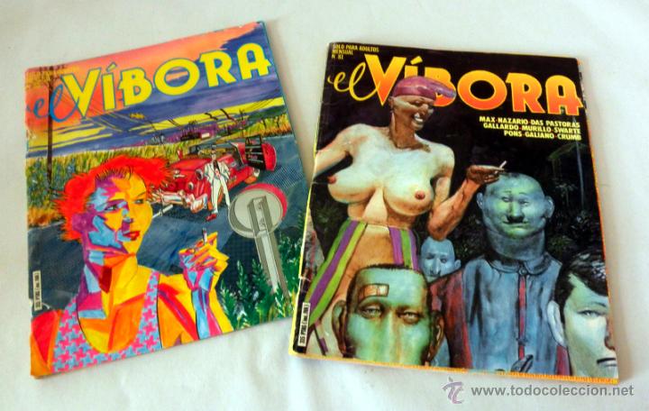C&oacute;mics: lote 2 comics * el vibora 80 * 81 - Foto 1