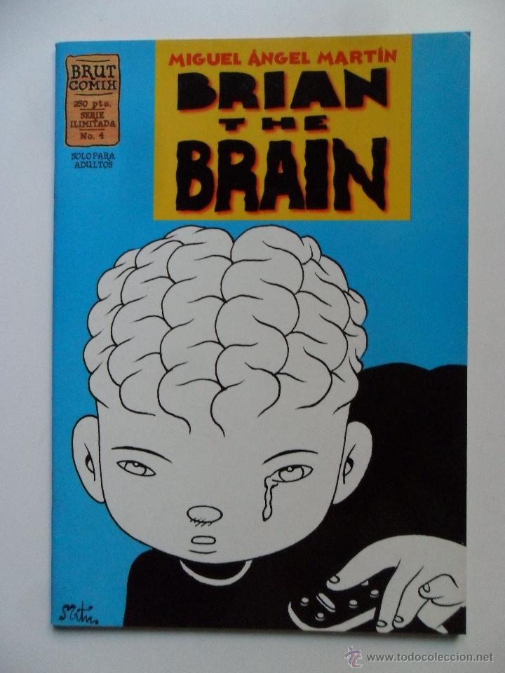 C&oacute;mics: BRIAN THE BRAIN N&ordm; 4 . MIGUEL &Aacute;NGEL MART&Iacute;N . BRUT COMIX - Foto 1
