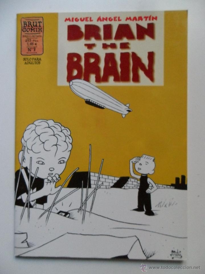C&oacute;mics: BRIAN THE BRAIN N&ordm; 7 . MIGUEL &Aacute;NGEL MART&Iacute;N . BRUT COMIX - Foto 1