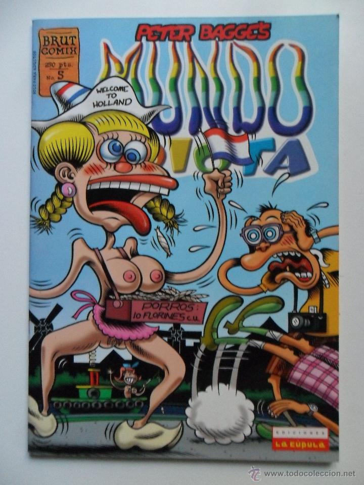 C&oacute;mics: MUNDO IDIOTA N&ordm; 5 . PETER BAGGE . BRUT COMIX - Foto 1
