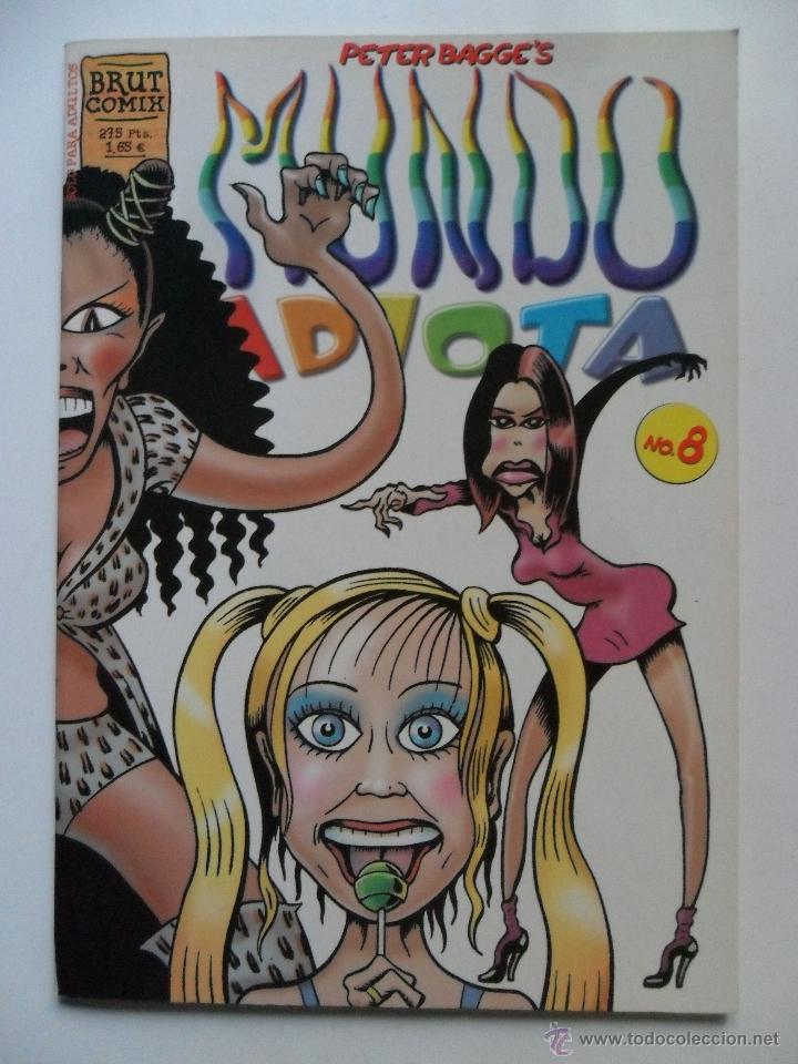 C&oacute;mics: MUNDO IDIOTA N&ordm; 8 . PETER BAGGE . BRUT COMIX - Foto 1