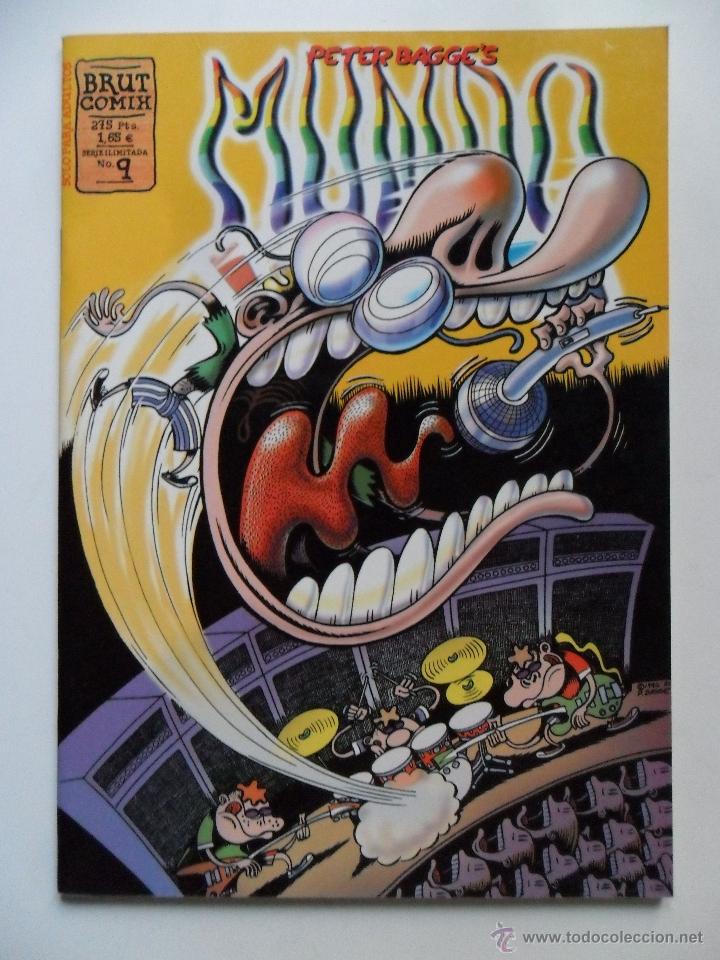 C&oacute;mics: MUNDO IDIOTA N&ordm; 9 . PETER BAGGE . BRUT COMIX - Foto 1