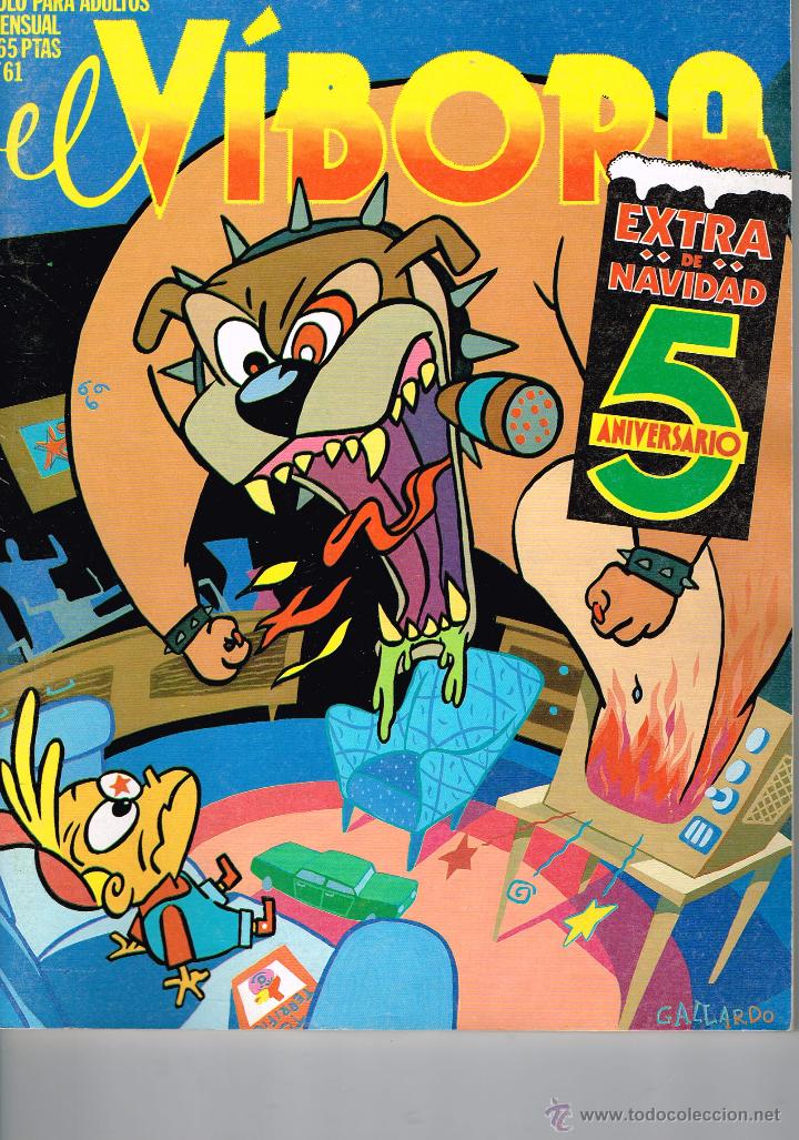 C&oacute;mics: EL VIBORA N&ordm; 61 ( EXTRA NAVIDAD 5&ordm; ANIVERSARIO ) - ED. LA C&Uacute;PULA - Foto 1