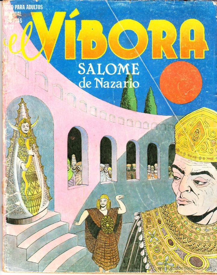 C&oacute;mics: COMIC - EL V&Iacute;BORA - N&ordm; 27 EDICIONES LA C&Uacute;PULA 1&ordf; ED. 1982 - Foto 1