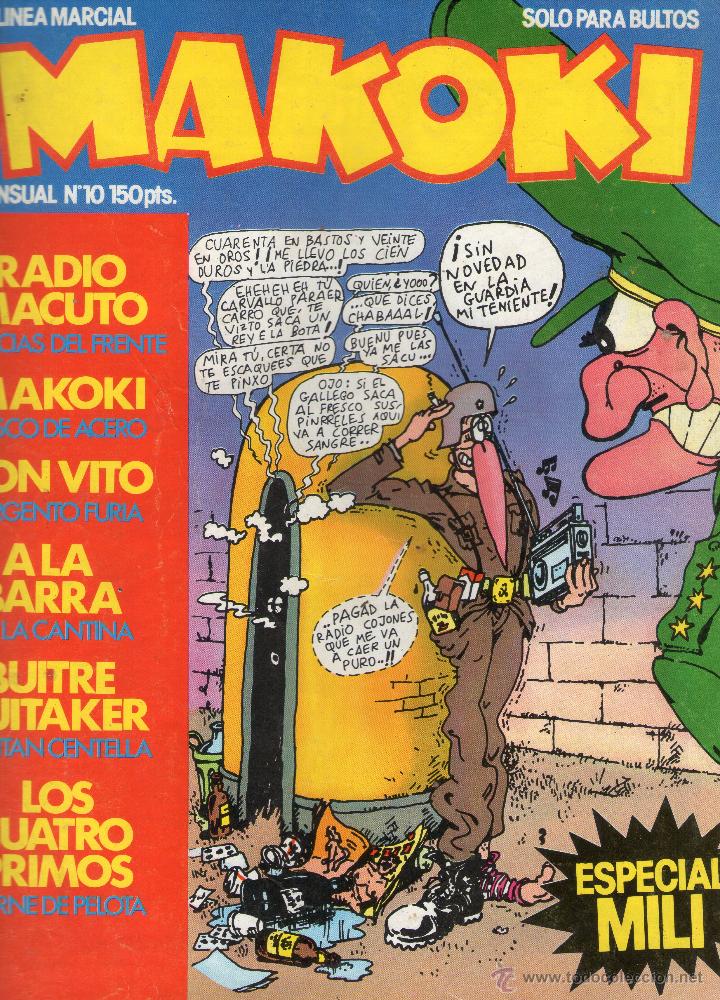 C&oacute;mics: MAKOKI - N&ordm; 10 - PRIMERA &Eacute;POCA - EDICIONES LA C&Uacute;PULA - A&Ntilde;O 1983. - Foto 1