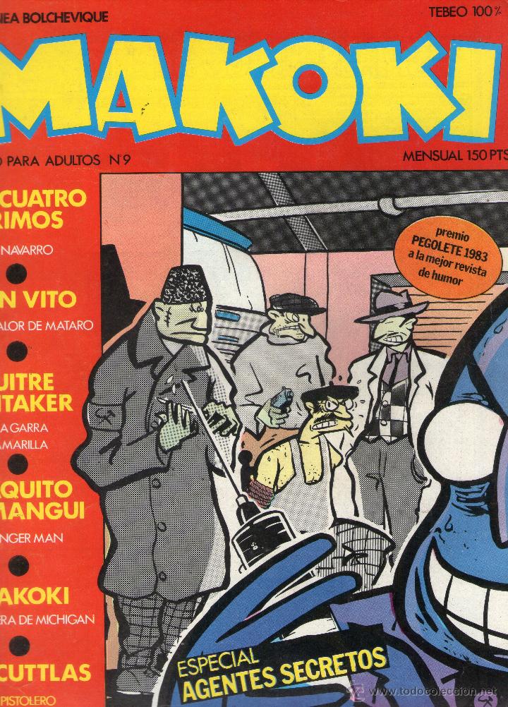 C&oacute;mics: MAKOKI - N&ordm; 9 - PRIMERA &Eacute;POCA - EDICIONES LA C&Uacute;PULA - A&Ntilde;O 1983. - Foto 1