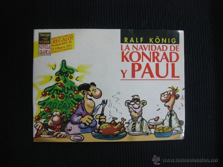 C&oacute;mics: LA NAVIDAD DE KONRAD Y PAUL. RALF K&Ouml;NG. LA CUPULA 1996. - Foto 1