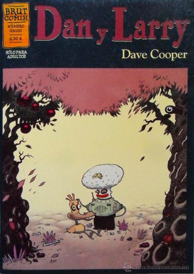 C&oacute;mics: DAN Y LARRY - DAVE COOPER - BRUT COMIX - N&Uacute;MERO UNICO - LA CUPULA - Foto 1