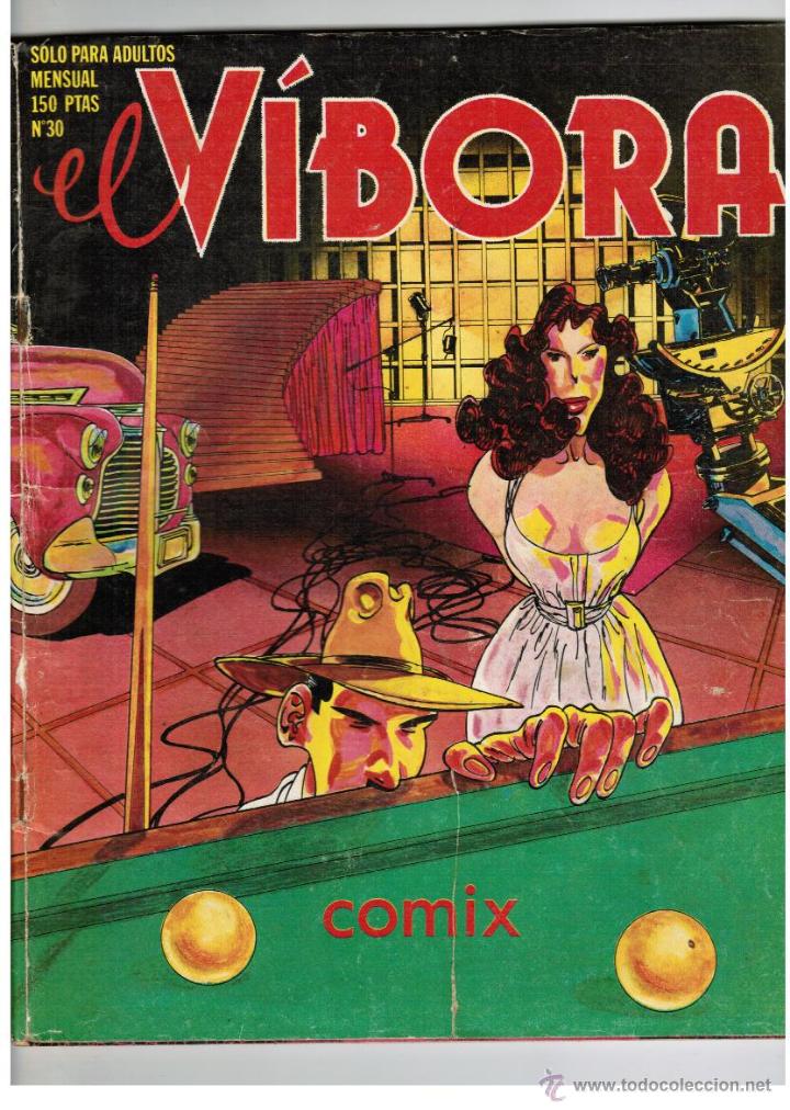 C&oacute;mics: EL V&Iacute;BORA N&ordm; 30 - EDICIONES LA C&Uacute;PULA - PORTADA: CALONGE - Foto 1