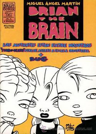 C&oacute;mics: BRIAN THE BRAIN Lote de 5N&ordm; 1-2-3-5-6 - Foto 1