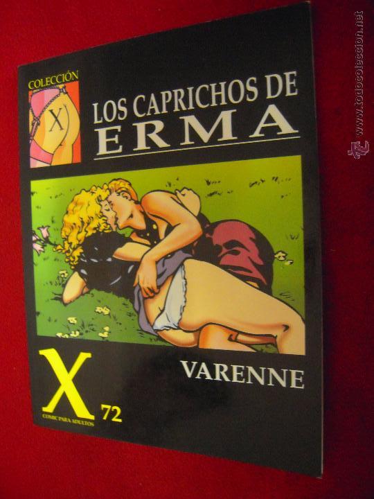 C&oacute;mics: COLECCION X 72 - LOS CAPRICHOS DE ERMA - VARENNE - RUSTICA - Foto 1