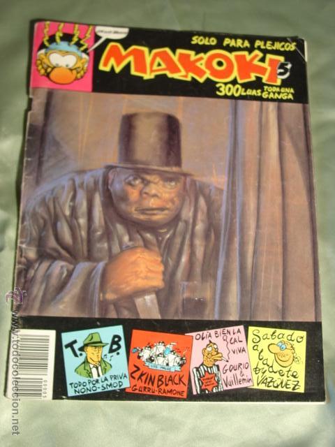 C&oacute;mics: C&oacute;mic Makoki  n&ordm; 5 de La C&uacute;pula de 1990. Formato 27x20,5cm. con 83 p&aacute;ginas. - Foto 1