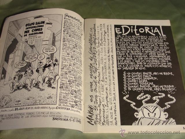 C&oacute;mics: C&oacute;mic Makoki  n&ordm; 5 de La C&uacute;pula de 1990. Formato 27x20,5cm. con 83 p&aacute;ginas. - Foto 2