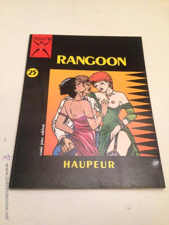 C&oacute;mics: COLECCION X N&ordm; 25. RANGOON. HAUPEUR. LA CUPULA 1987. - Foto 1